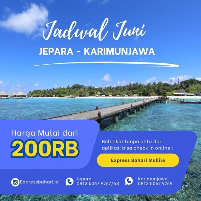 Jadwal Kapal Cepat Dari Jepara Ke Karimunjawa KATA OMED