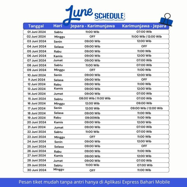 Jadwal Kapal Cepat Dari Jepara Ke Karimunjawa Kata Omed