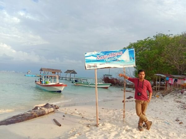 pulau samalona di Makassar