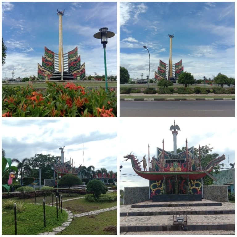 Megahnya Tugu Kota Kuala Kapuas - KATA OMED