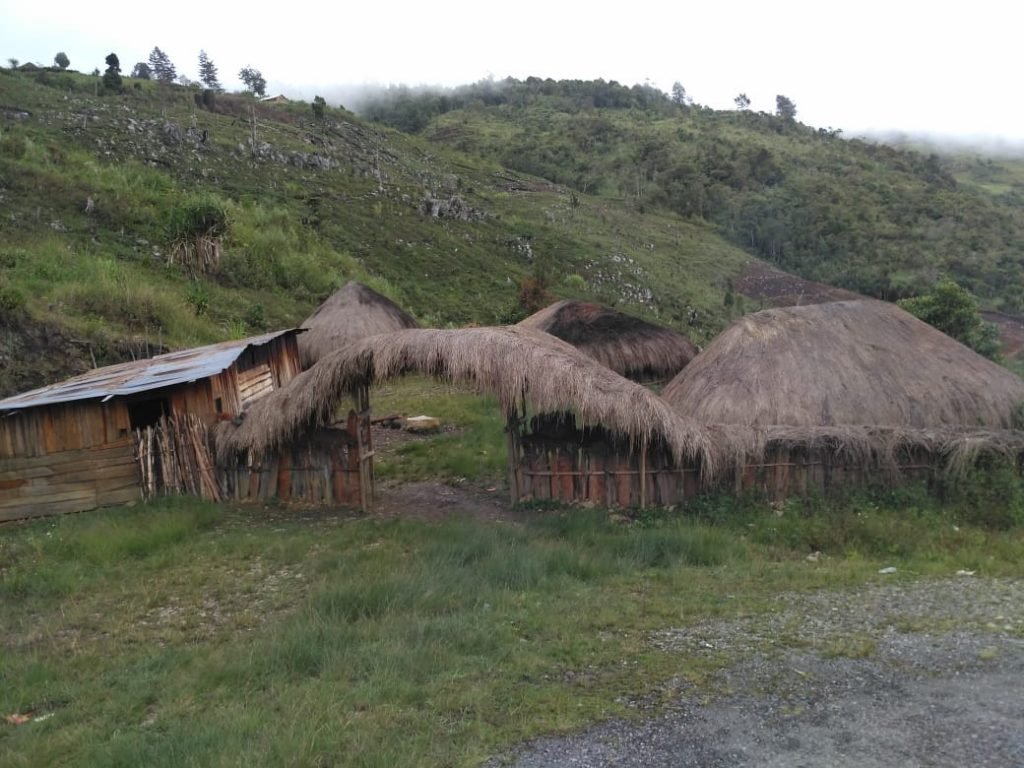 Honai Rumah Adat Papua yang ada di wamena