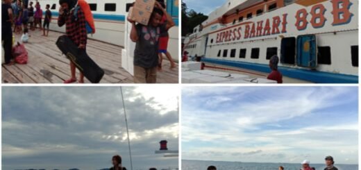 Kapal Penyebrangan Dari Sorong ke Misool Raja Ampat