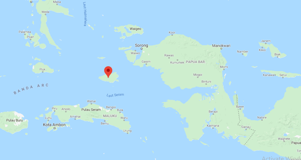 peta pulau misool raja ampat