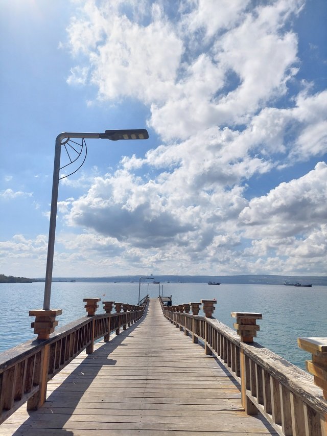 Dermaga Pelabuhan Onan Batu Pulau Semau