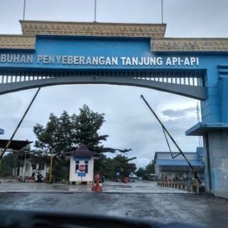 Lokasi Pelabuhan Penyeberangan Tanjung Api-Api