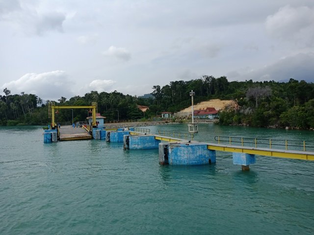 Pelabuhan Roro Penarik di Lingga