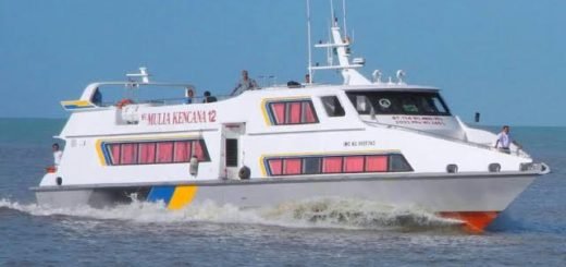 Kapal mulia kencana Bengkalis ke Malaysia