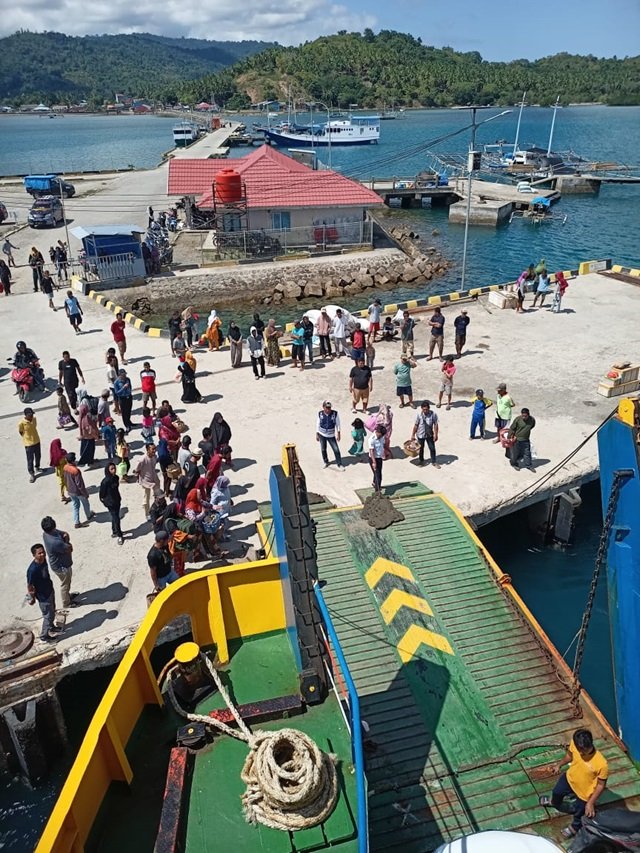 Jadwal kapal Ferry Dari Jampea ke Bonerate