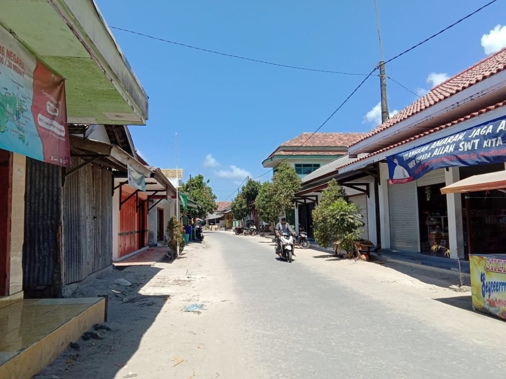 Perkampungan di pulau Masalembu