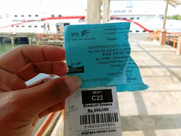 Harga Tiket Kapal Bahari Express dari Tanjung Pandan Belitung ke Pelabuhan Pakal Balam Bangka