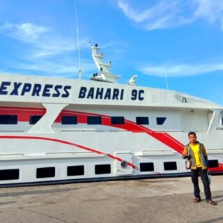 Kapal Bahari Express dari Tanjung Pandan Belitung ke Pelabuhan Pakal Balam Bangka