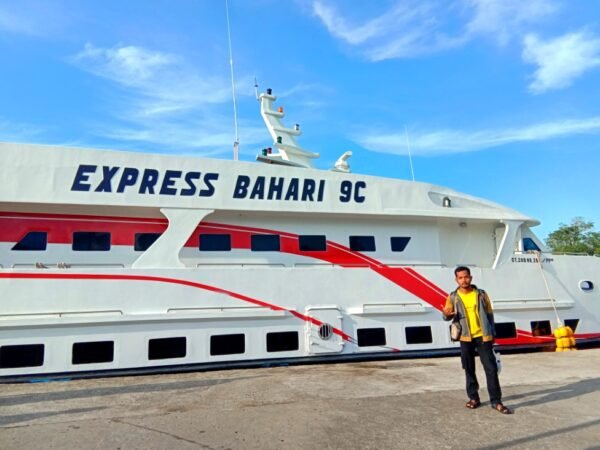 Kapal Bahari Express dari Tanjung Pandan Belitung ke Pelabuhan Pakal Balam Bangka