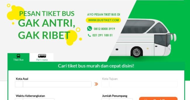 Mau Pesan Tiket Bus Online Beli Di 7 Aplikasi Ini Kata Omed