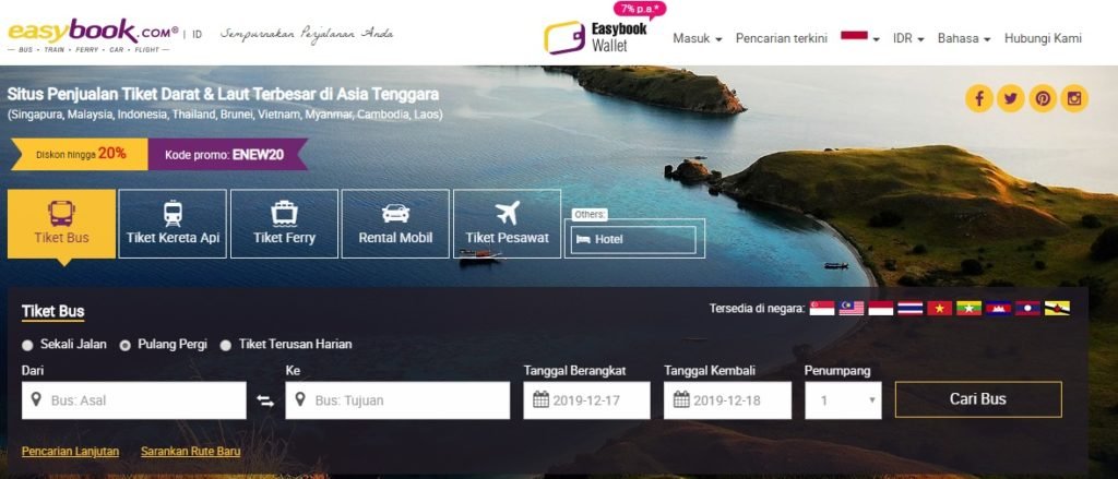 Mau Pesan Tiket Bus Online? Beli Di 6 Aplikasi Ini - KATA OMED