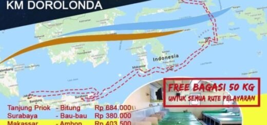 Rute dan jadwal kapal pelni dorolonda