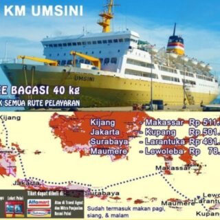 rute kapal umsini