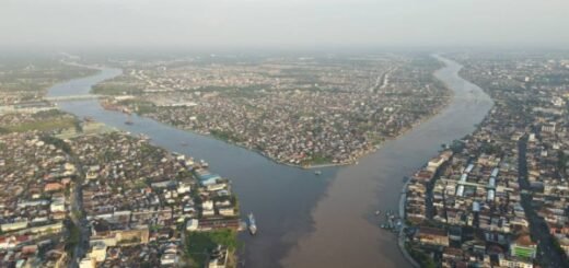 Sungai Kapuas di Kalimantan Barat