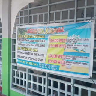 Jadwal kapal permata obi dan permata bunda dari kota Ternate