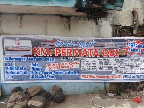 Harga Tiket kapal permata obi