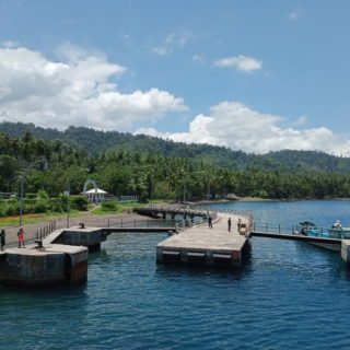 Pelabuhan Saketa Gane Barat Halmahera Selatan