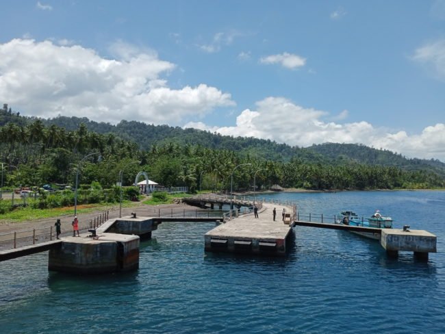 Pelabuhan Saketa, Gane Barat Halmahera Selatan