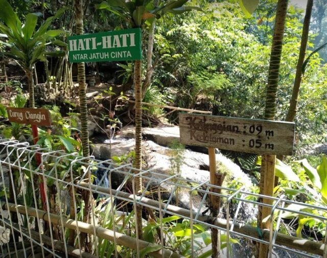 lokasi Curug Ciangin di Subang