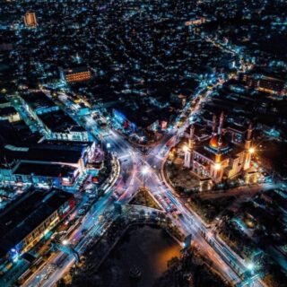 Kota Samarinda saat Malam Hari