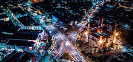 Kota Samarinda saat Malam Hari