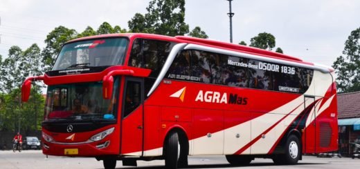 Bus Agra Mas antara provinsi