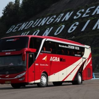 Bus Agramas dari Jabodetabek ke Jawa Tengah