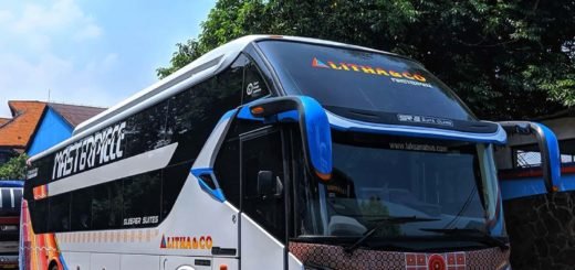 Bus Litha & Co Makassar ke mamuju