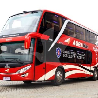 Bus agramas double decker