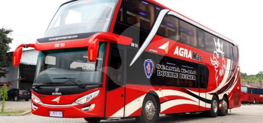 Bus agramas double decker