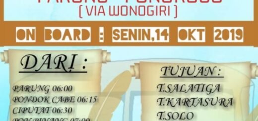 Jadwal Bus Agra Mas Dari Parung Bogor ke Solo, Wonogiri dan Ponorogo