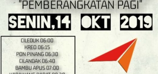 Jadwal Bus Agramas dari ciledug ke giribelah