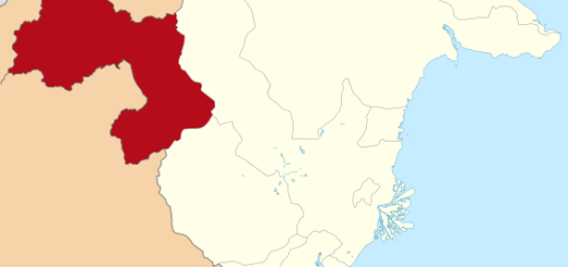 Peta Kabupaten Mahakam Ulu