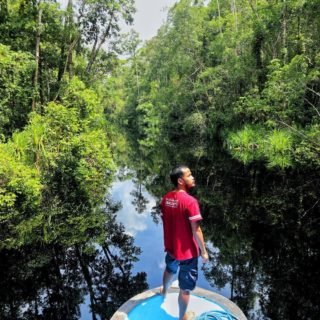 Sungai Sekonyer di Taman Nasional Tanjung Puting