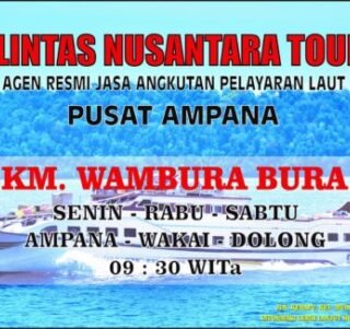 jadwal terbaru kapal wamburabura express