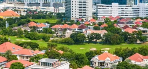 Kota Surabaya, salah satu kota terbesar di pulau Jawa