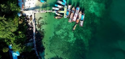 pantai di pulau pandang batubara