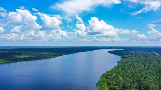 danau zamrud siak riau