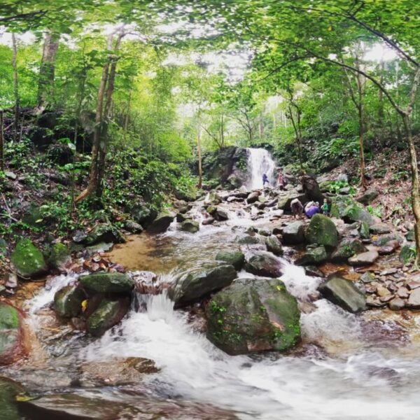 pemandangan di Air Terjun Way Kalam