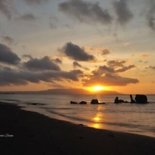 sunset Pantai Solong Banyuwangi