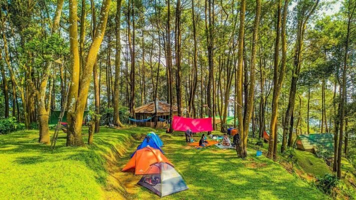 area camping puncak langit