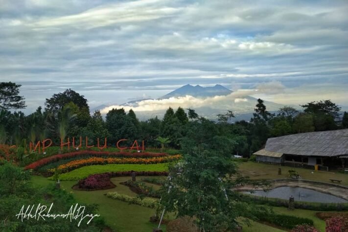 pemandangan di Camp Hulu Cai Cibedug Tapos Bogor Jawa Barat