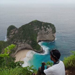 spot foto di kelingking beach