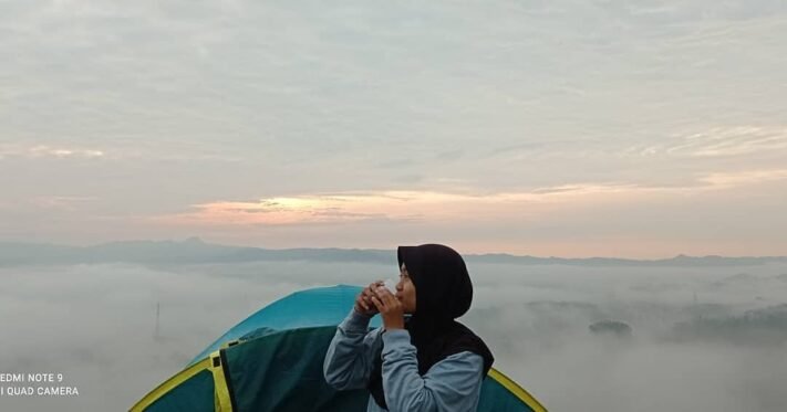lautan awan di Bukit Panyangrayan