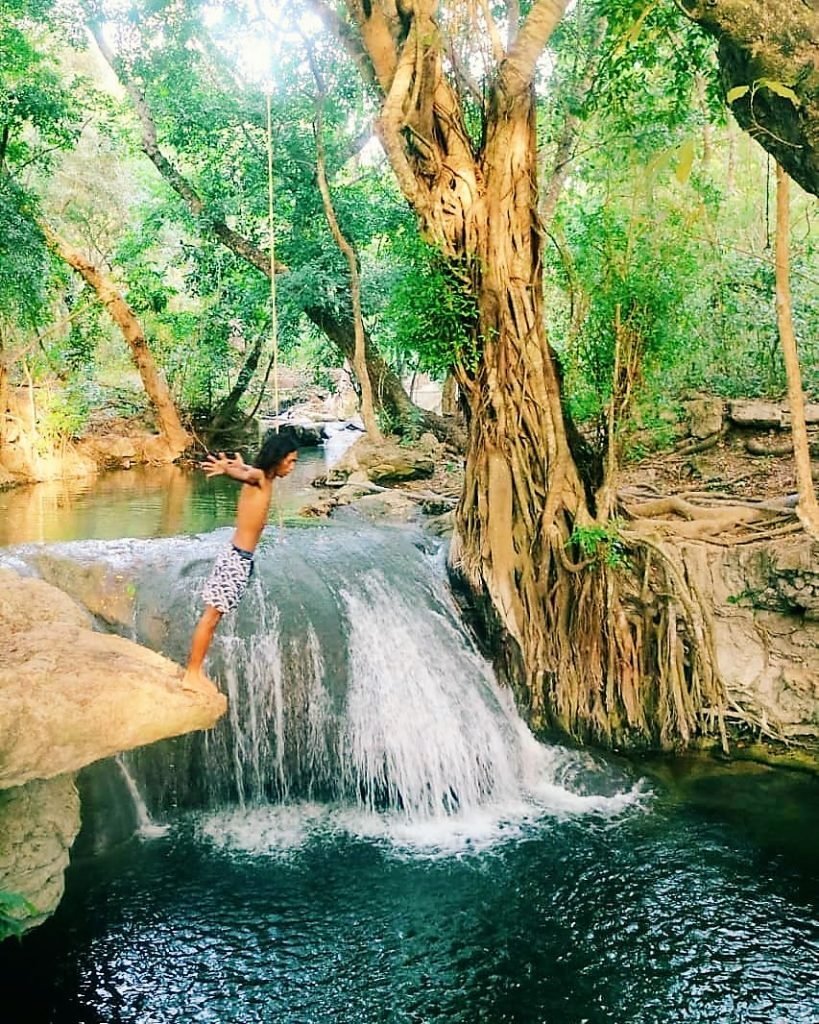 Air terjun Diwu Mbai, Pulau Moyo