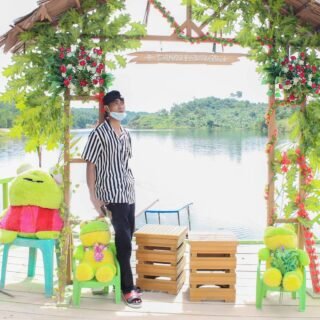 spot foto di Danau Kembar Kelesa