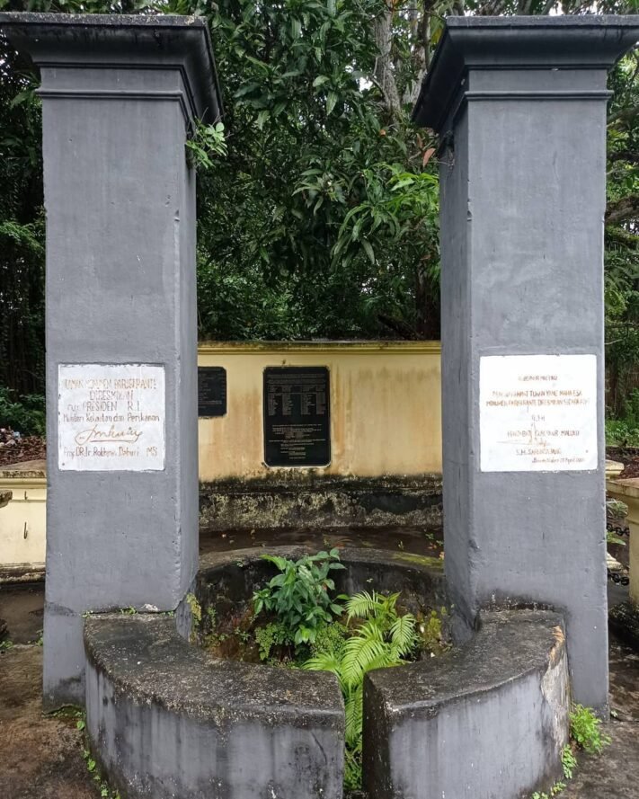 sumur bersejarah lokasi pembantaian orang banda